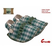 Scarpine Baby DIY kit - Verde Cotone -